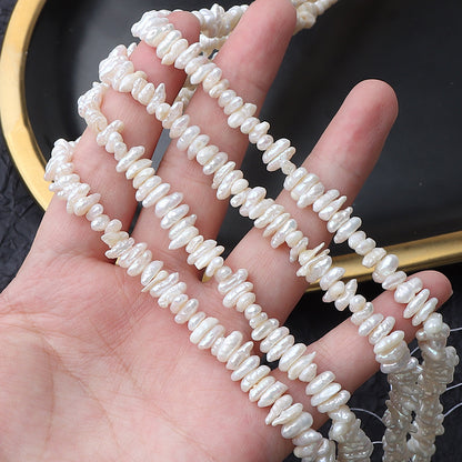 5-6mm Freshwater Keshi Pearl Strands for Jewelry Making