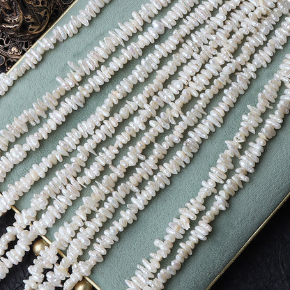 5-6mm Freshwater Keshi Pearl Strands for Jewelry Making