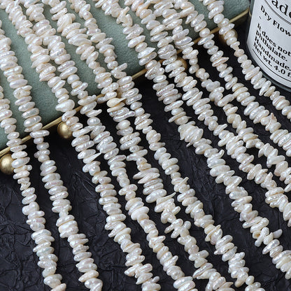 5-6mm Freshwater Keshi Pearl Strands for Jewelry Making