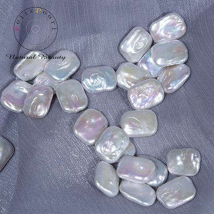 14-15mm Freshwater Rectangle Shape Baroque Pearls