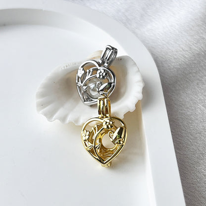  Joyful Butterfly Pearl Cage Pendant