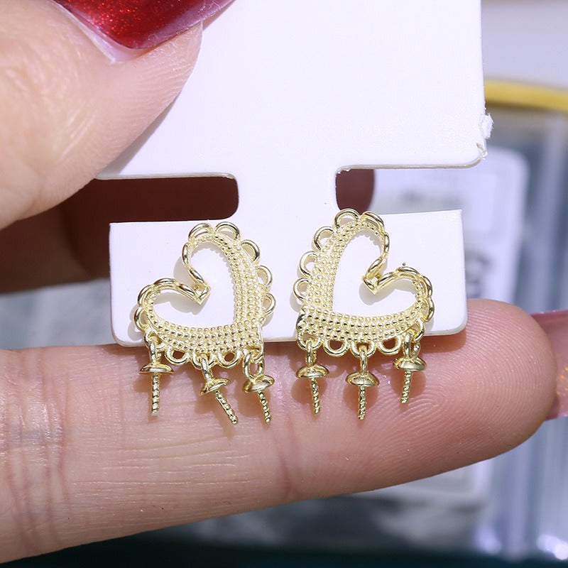 Triple Pearls Daily Earring Setting DIY