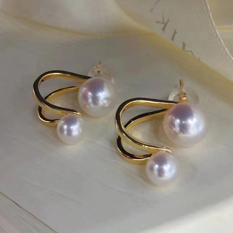 Multi Use Women Pearl Earring Setting