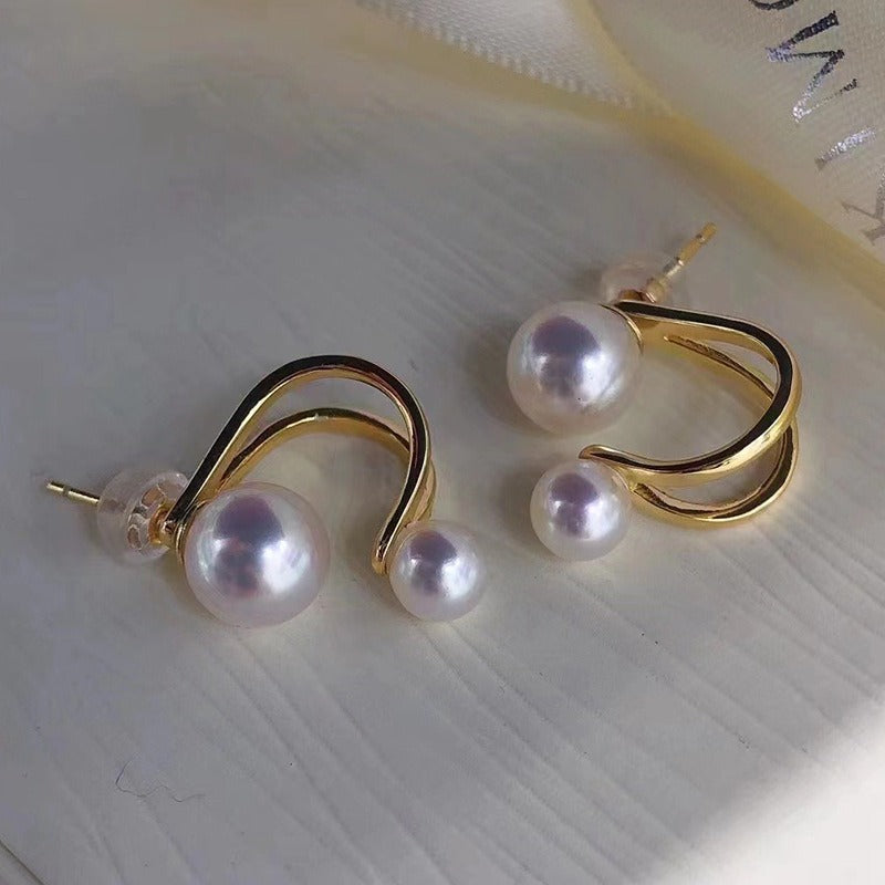 Multi Use Women Pearl Earring Setting