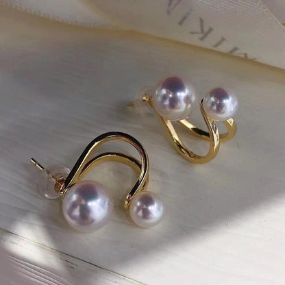 Multi Use Women Pearl Earring Setting