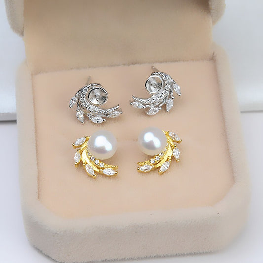 Women daily pearl earring