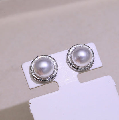 Women Daily Pearl Stud Earring