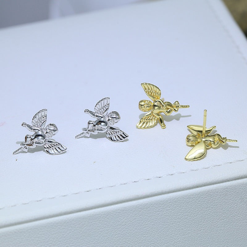 Wholesale Santa Angel Pearl Stud Earring Setting