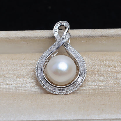 Luxury Silver Pearl Pendant Setting-Jewelry Settings Wholesale