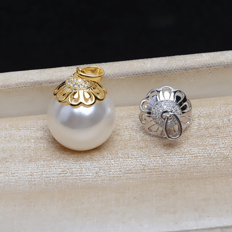 Wholesale S925 Silver Pearl Pendant Setting