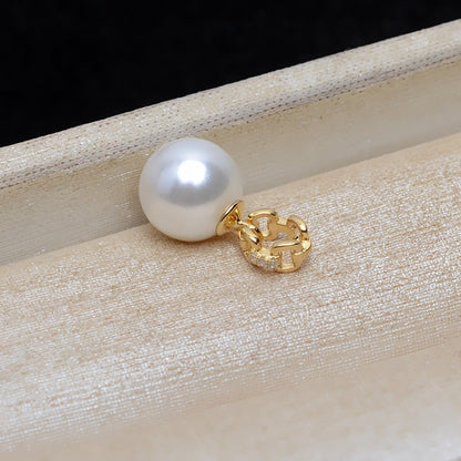 Wholesale Women Silver Pearl Pendant DIY