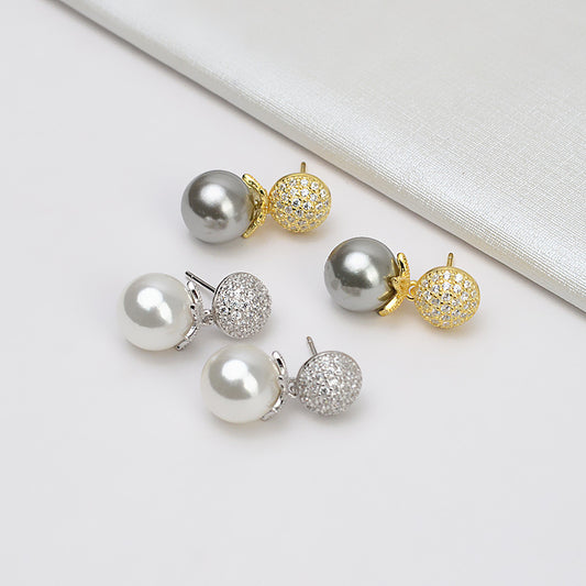 LuxuryCZWomenPearlEarringMounting1