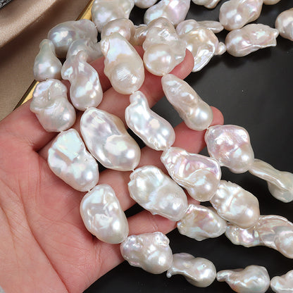Mermaid Tail Baroque Shape Pearl Strands