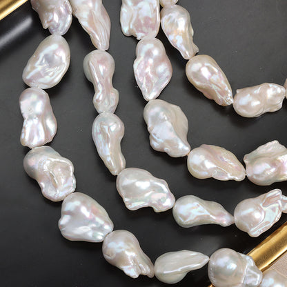 Mermaid Tail Baroque Shape Pearl Strands