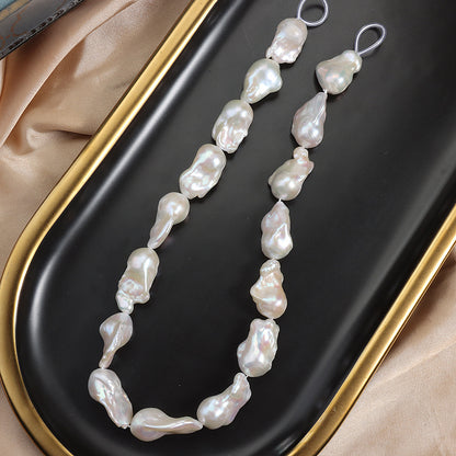 Mermaid Tail Baroque Shape Pearl Strands