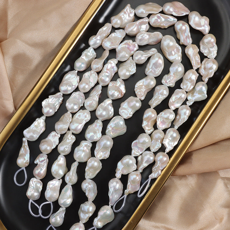 Mermaid Tail Baroque Shape Pearl Strands
