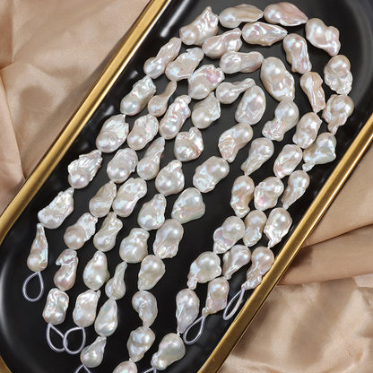 Mermaid Tail Baroque Shape Pearl Strands