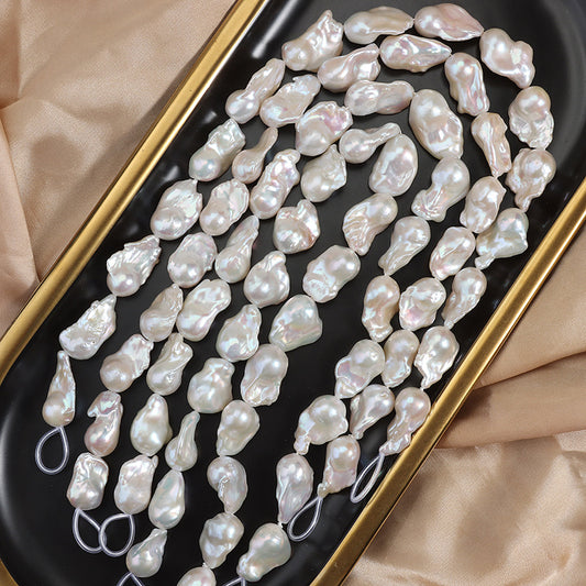 Mermaid Tail Baroque Shape Pearl Strands
