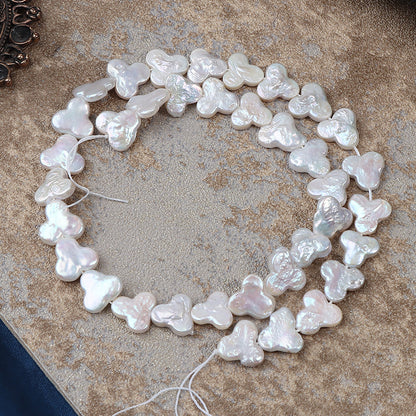 11-12mm Lovely Mickey Sahpe Freshwater Baroque Pearl Strands