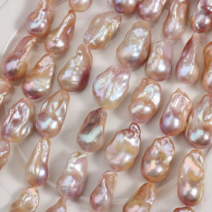 Natural Color Baroque Freshwater Pearl Strands