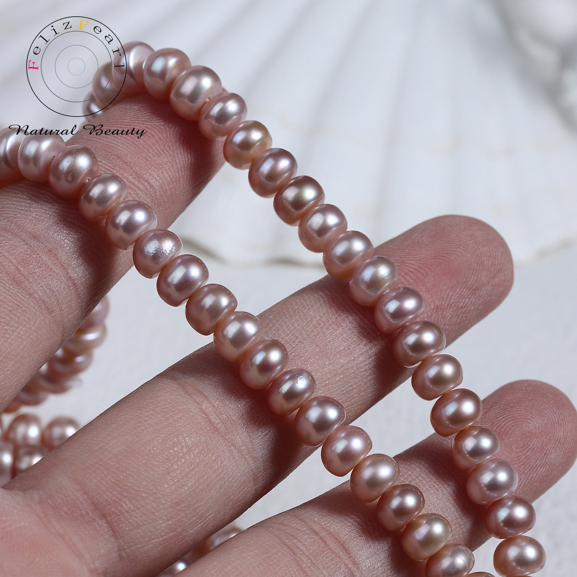 cultured pearl strands