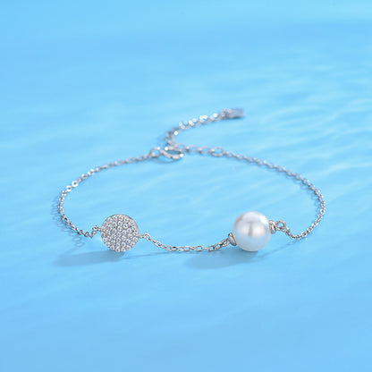 Instagram CZ Pearl Bracelet Setting-Women Jewelry DIY - Feliz Pearl 