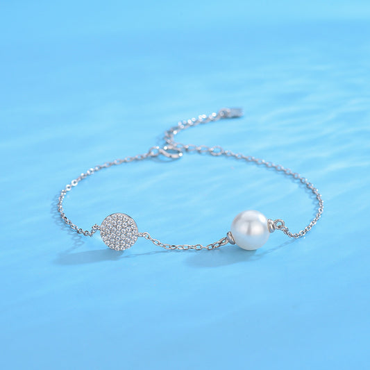 Instagram CZ Pearl Bracelet Setting-Women Jewelry DIY - Feliz Pearl 