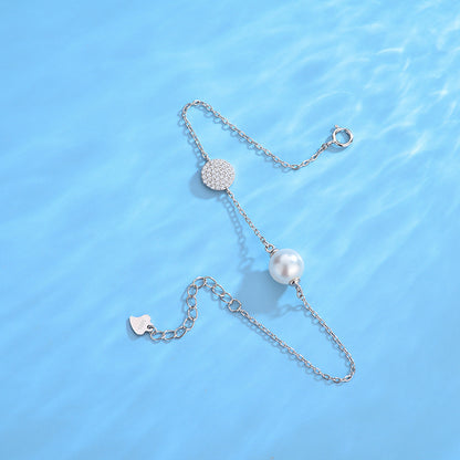 Instagram CZ Pearl Bracelet Setting-Women Jewelry DIY - Feliz Pearl 