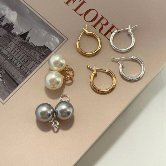 Classic Multi Use Pearl Earring Settings-Jewelry Setting Supplier - Feliz Pearl 