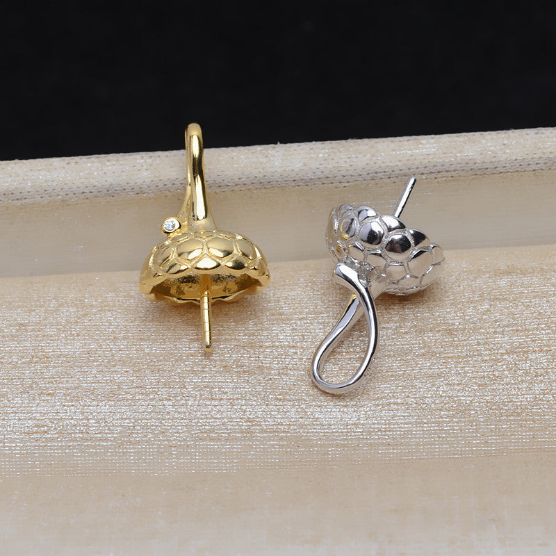 New Pine Cones Pearl Pendant Setting-S925 Sterling Silver - Feliz Pearl 