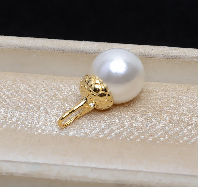 New Pine Cones Pearl Pendant Setting-S925 Sterling Silver - Feliz Pearl 
