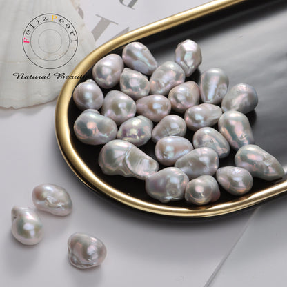 AAAA 13-15mm Drop Baroque Edison Loose Pearls
