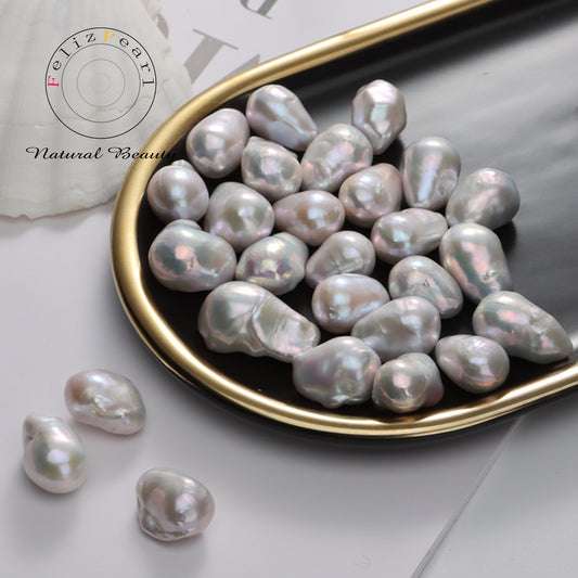 AAAA 13-15mm Drop Baroque Edison Loose Pearls