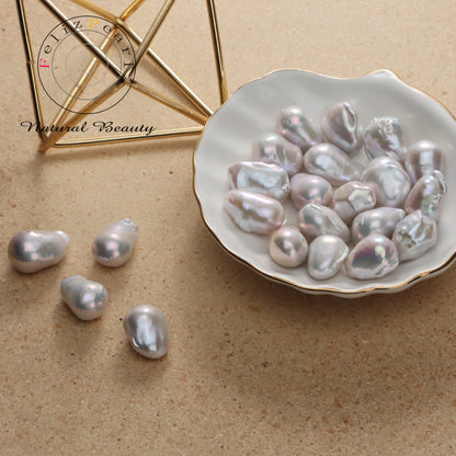 AAAA 13-15mm Drop Baroque Edison Loose Pearls