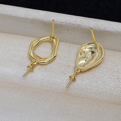 AB Style Pearl Earring Settings-DIY Jewelry Setting Seller - Feliz Pearl 