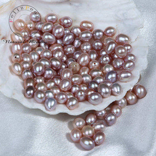 Lavender Rice Loose Pearls