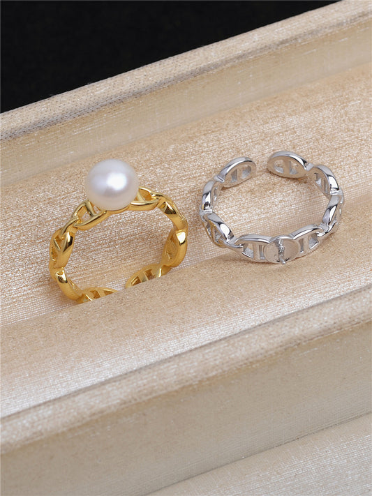 Fashion New Design Women Pearl Ring Setting - Feliz Pearl 