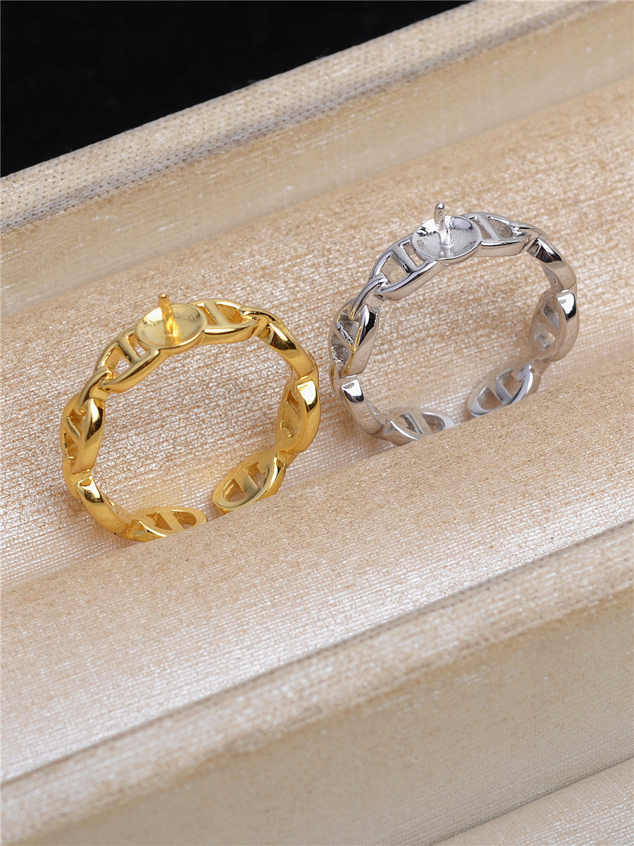 Fashion New Design Women Pearl Ring Setting - Feliz Pearl 