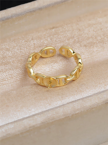 Fashion New Design Women Pearl Ring Setting - Feliz Pearl 