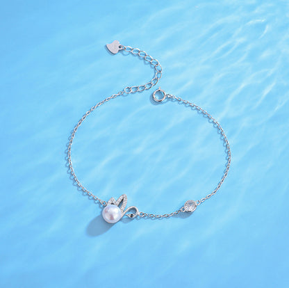 Elegant Swan Pearl Bracelet Setting-DIY Jewelry Setting Supply - Feliz Pearl 