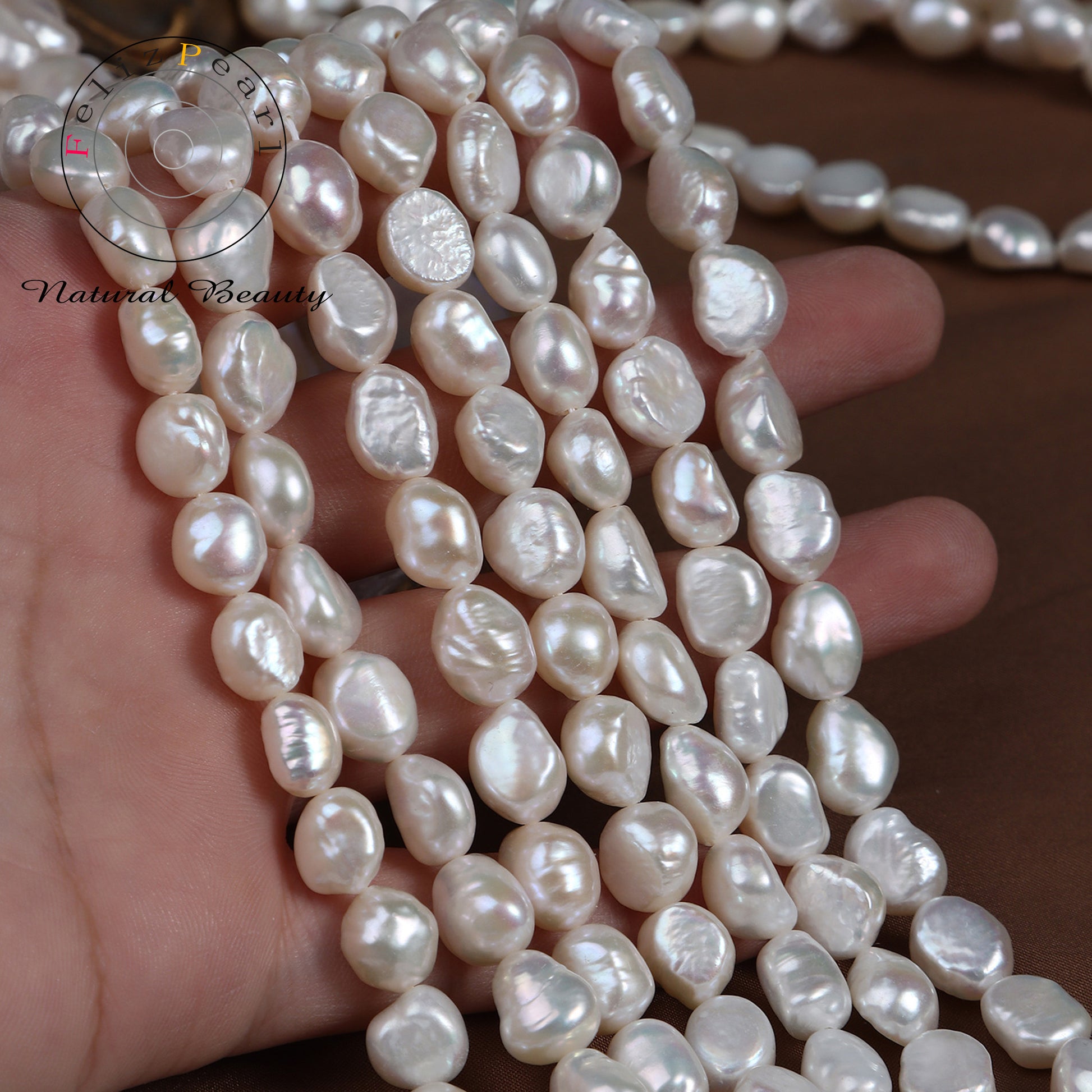fresh water baroque pearl