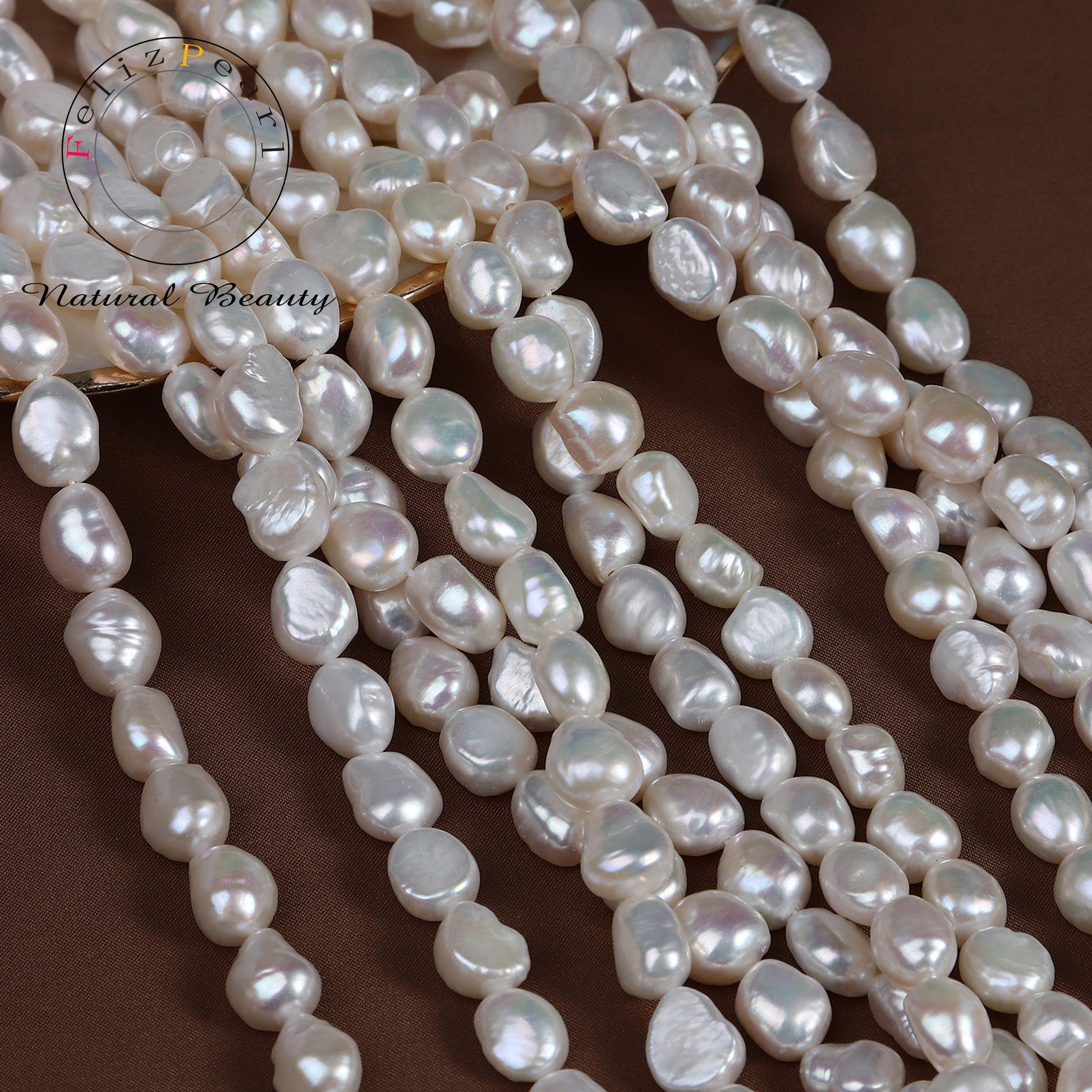 cultured freshwater pearl strand