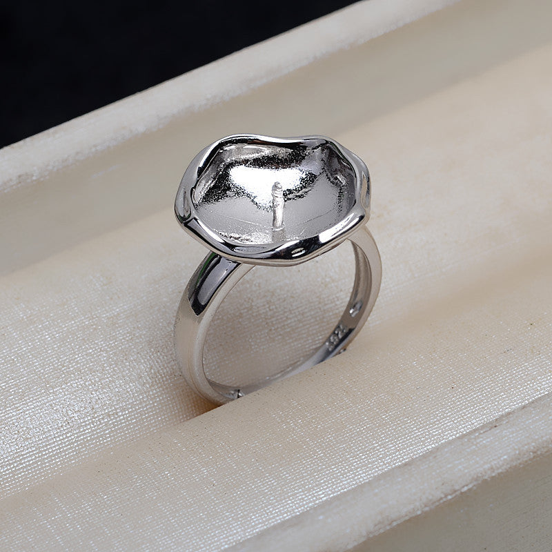 Vintage Baroque Style Pearl Ring Settings-Feliz Pearl - Feliz Pearl 