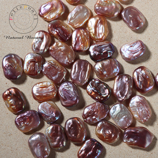 13x18mm High Luster Natural Color Baroque Loose Pearls