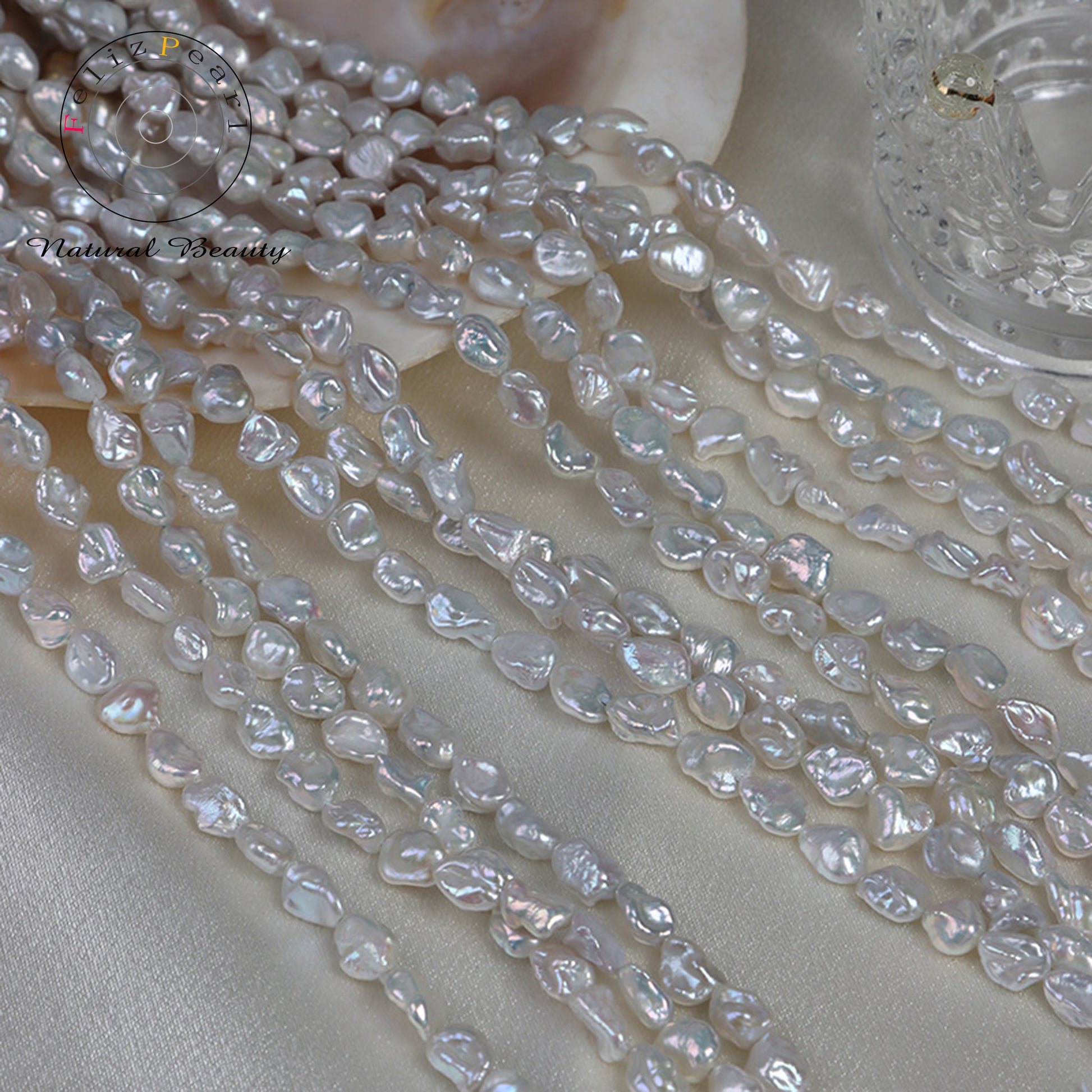 Wholeslae baroque pearl for choker