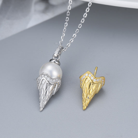 New Design Ice Cream Pearl Pendant Setting-Pearl Jewelry Supplier - Feliz Pearl 