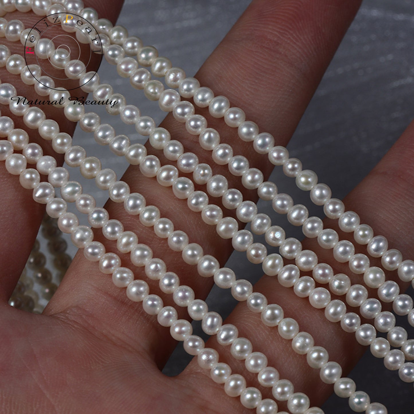 cultured pearl strands