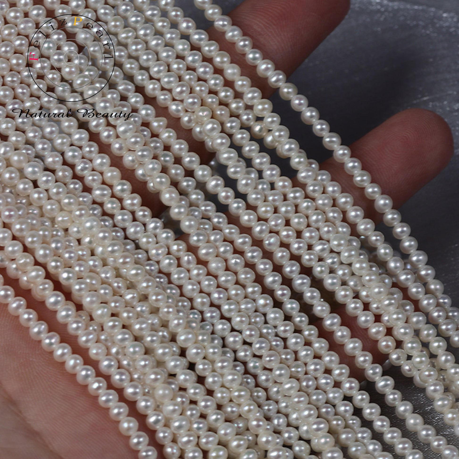 freshwater pearl strand necklace