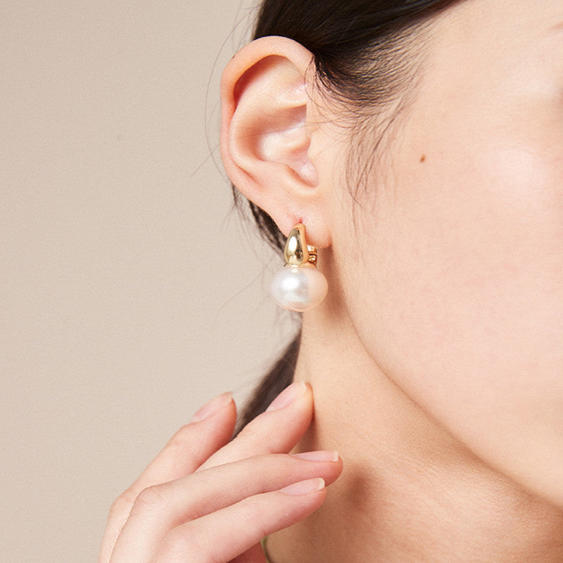 Classic Vintage Pearl Earring Setting- Jewelry Setting Supplier - Feliz Pearl 