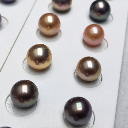 10-11mm Edison Pearl Pairs For Jewelry Making Mixed Color